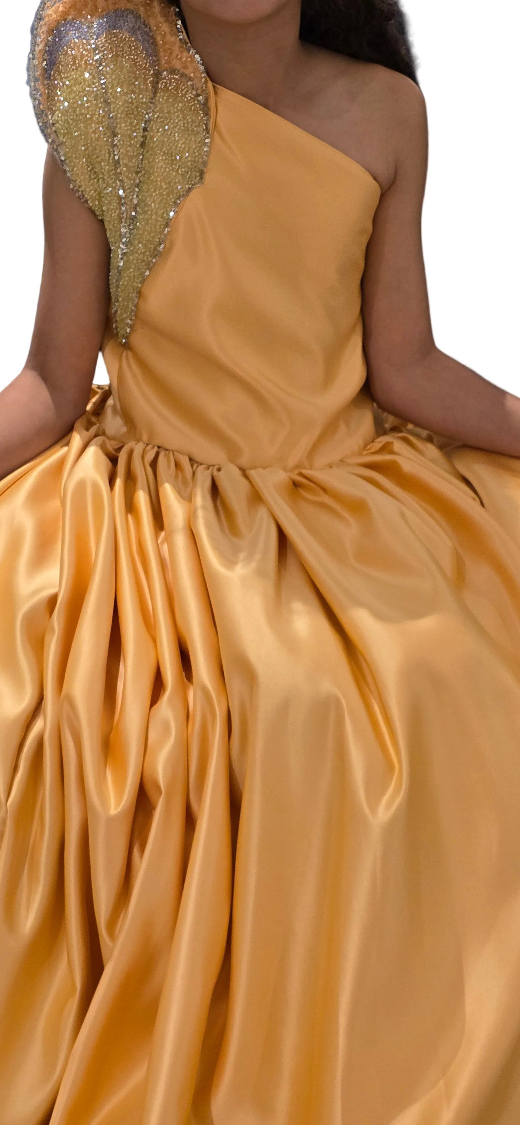 Gold Easter/Birthday/Party Dress for Girls